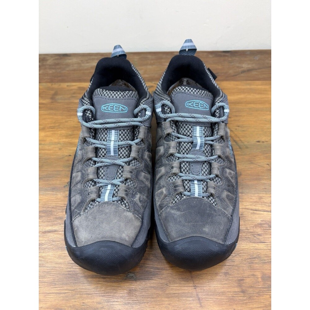 Keen Targhee III WP Size 8.5 Hiking Shoes Women's Magnet/Atlantic Blue #1023038 - Picture 2 of 16